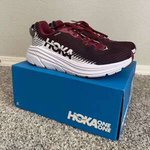 BRAND NEW Hoka Women’s Rincon 2 Burgundy